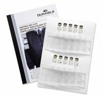 Durable adgangskortholder med stropklemme seleklemme